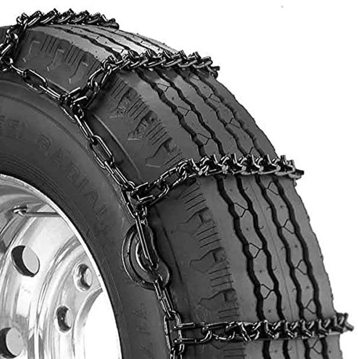 SCC QG2821CAM Quik Grip V-Bar Light Truck CAM LRS Tire Traction Chain - Set of 2