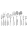 Dazzle Stainless Steel 45-piece Flatware Set In Silver