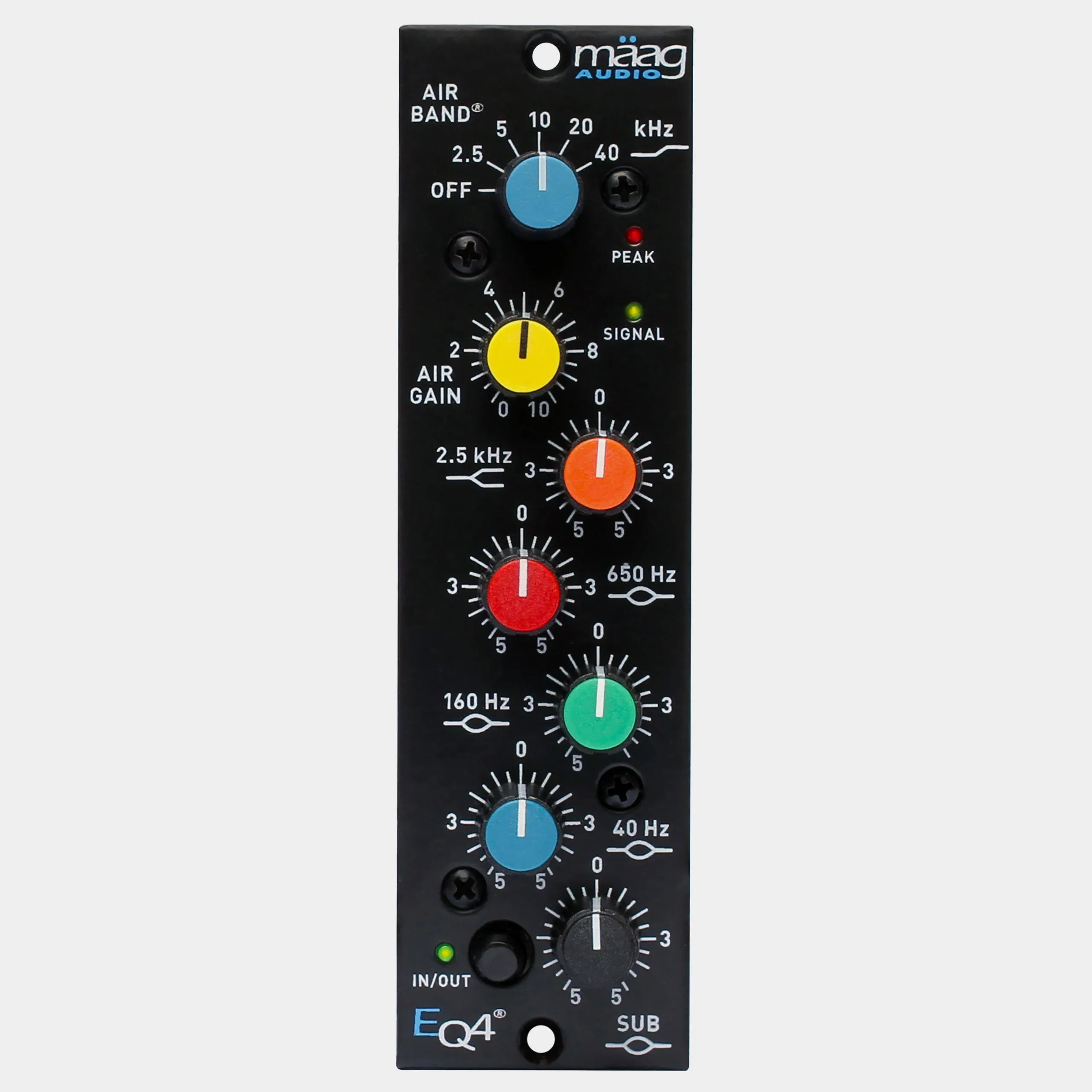 Maag Audio EQ4 500 Series 6-band Equalizer - Signature Black