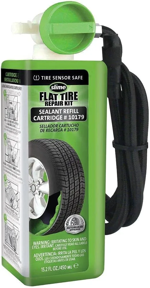 Slime 10179 Flat Tire Repair Kit (Sealant Refill)