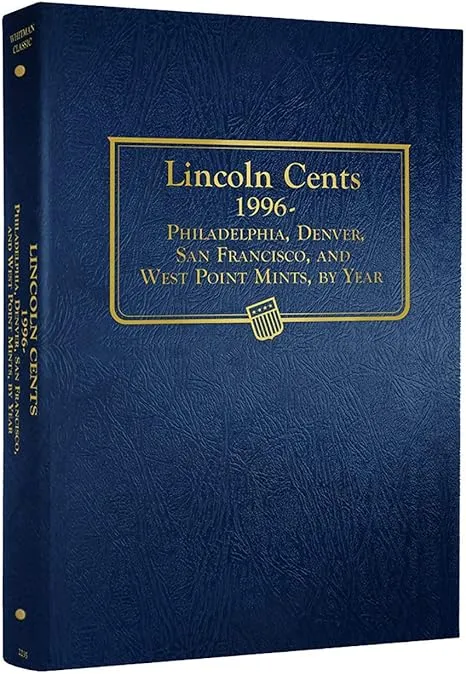 Whitman Lincoln Cent Album w/Bicentennial 1996-2009