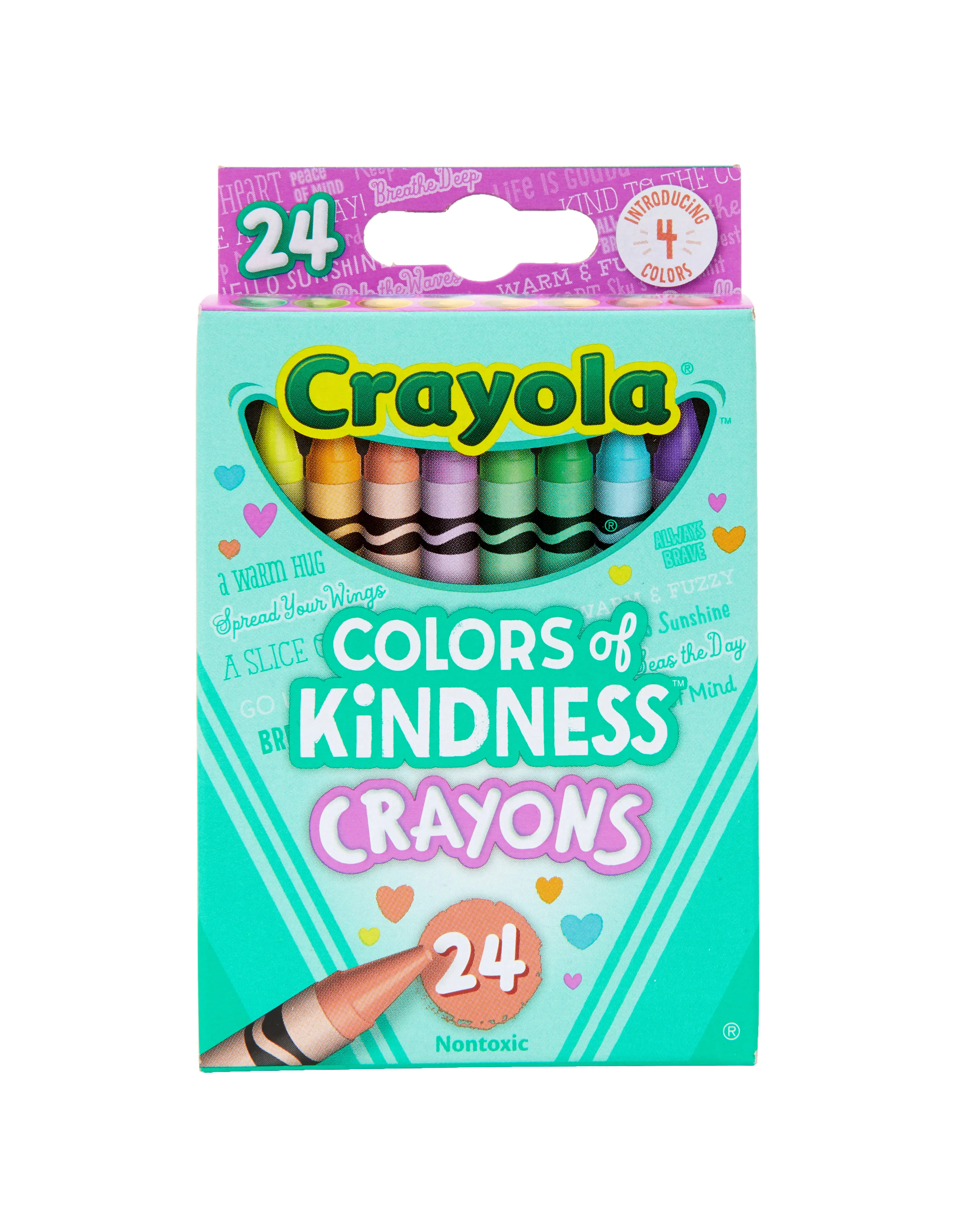 Crayola Colors of Kindness Crayons 24 Count