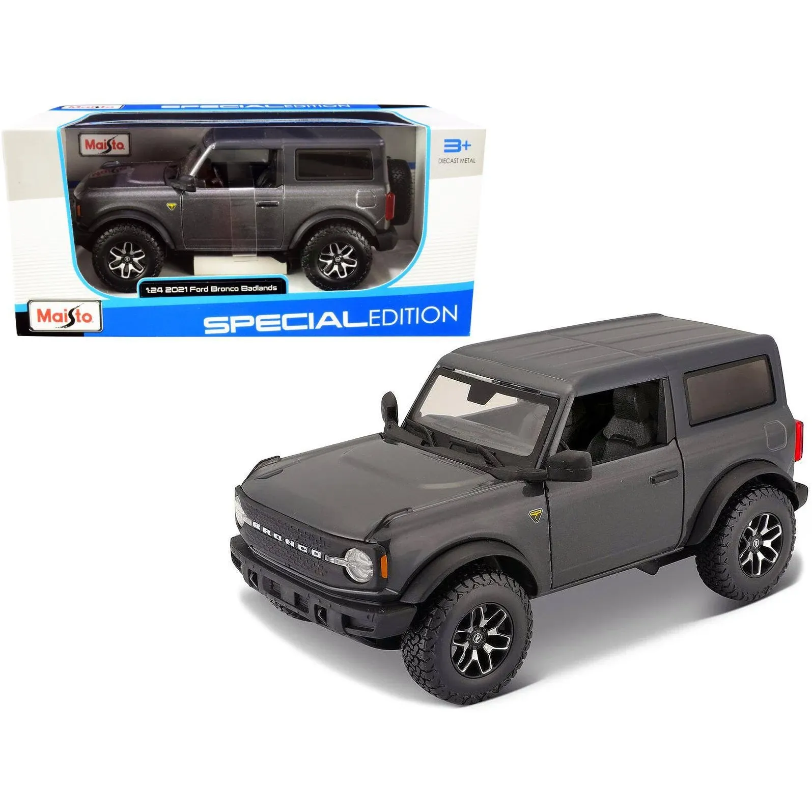 Maisto 1:24 Special Edition 2021 Ford Bronco Badlands 2 dr. Blue