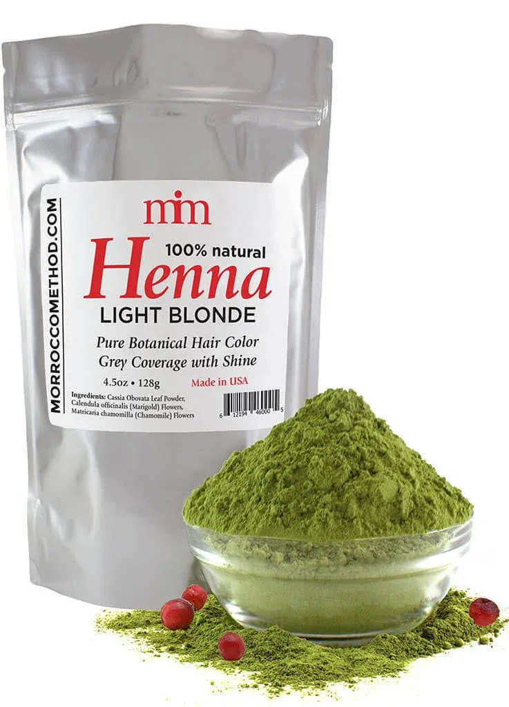 Morrocco Method Henna Hair Dye - Light Blonde