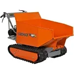 YARDMAX 7.9-cu ft Steel Dump Cart