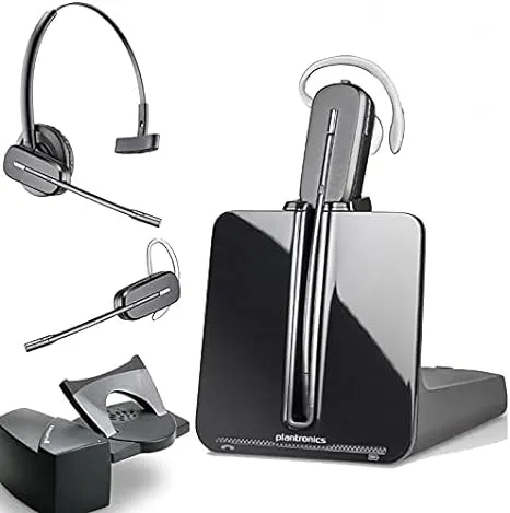 Plantronics-CS540 Convertible Wireless Headset with HL10 Handset Lifter (Renewed)