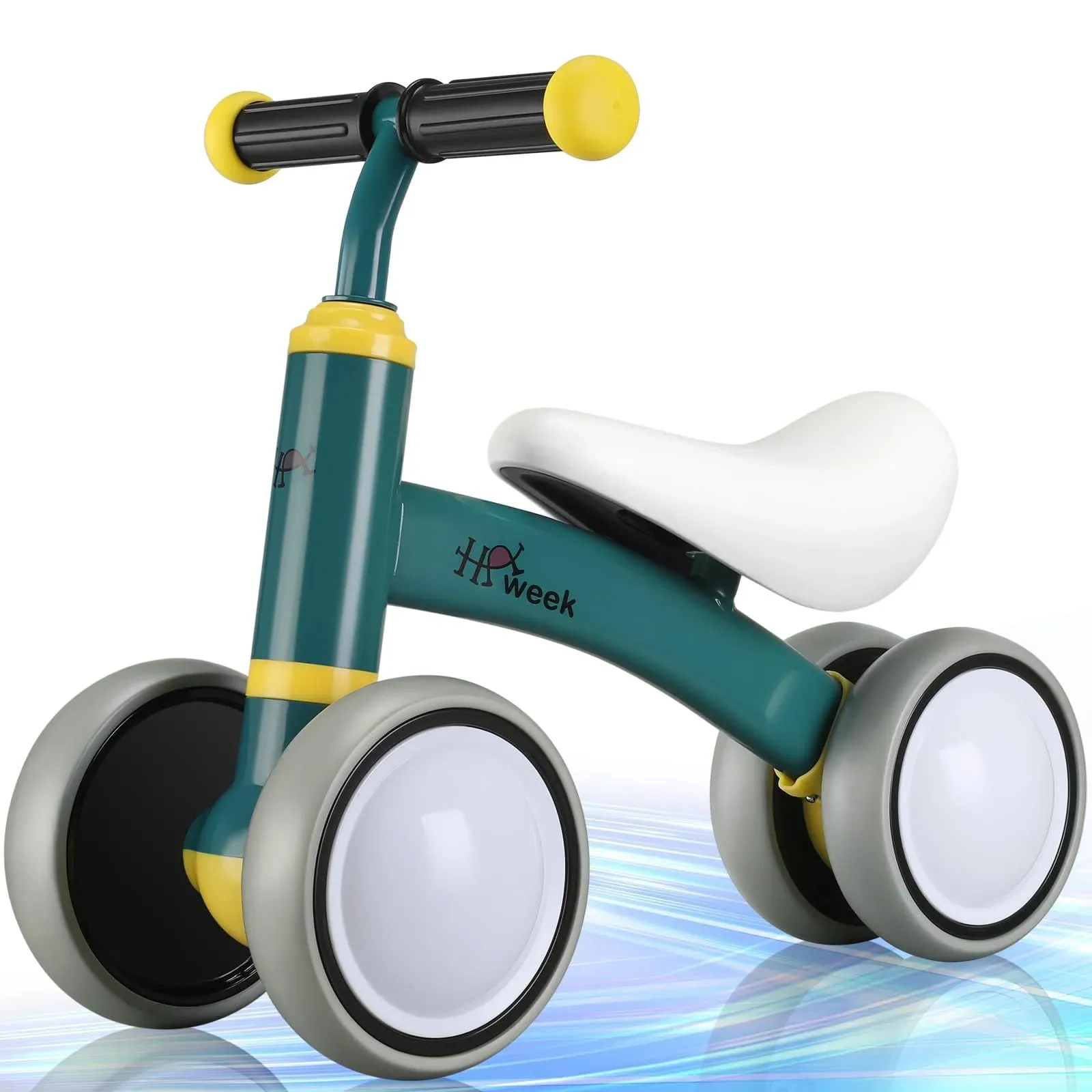 HAWEEK Baby Balance Bike Cute Toys for 1 Year Old Boy and Girl 12-36 Months ...