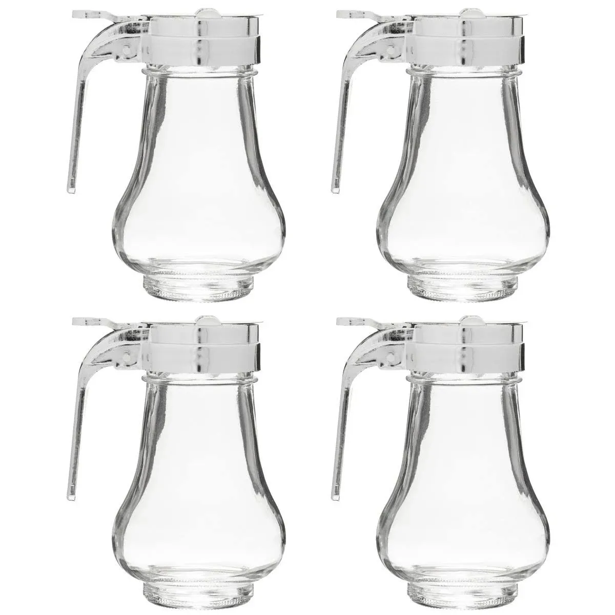 Brybelly 8 oz Maple Syrup Dispenser - Pack of 4