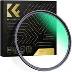 K&F Concept 82mm MC UV Protection Filter with 28 Multi-Layer Coatings HD/Hydrophobic/Scratch Resistant Ultra-Slim UV Filter for 82mm Camera Lens (Nano-X Series)