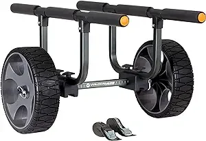 Wilderness Systems Heavy Duty Kayak Cart | Flat-Free Wheels | 450 Lb Weight Rating | for Kayaks and Canoes