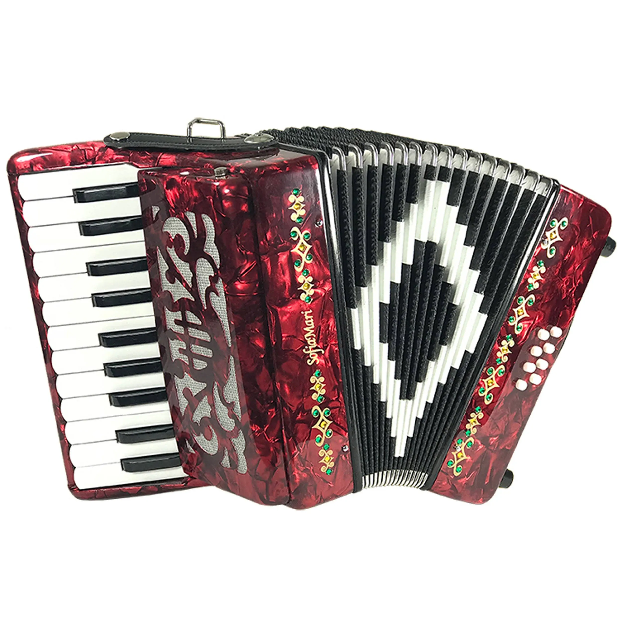 SofiaMari Mini Traveler Accordion Red (Junior Size)