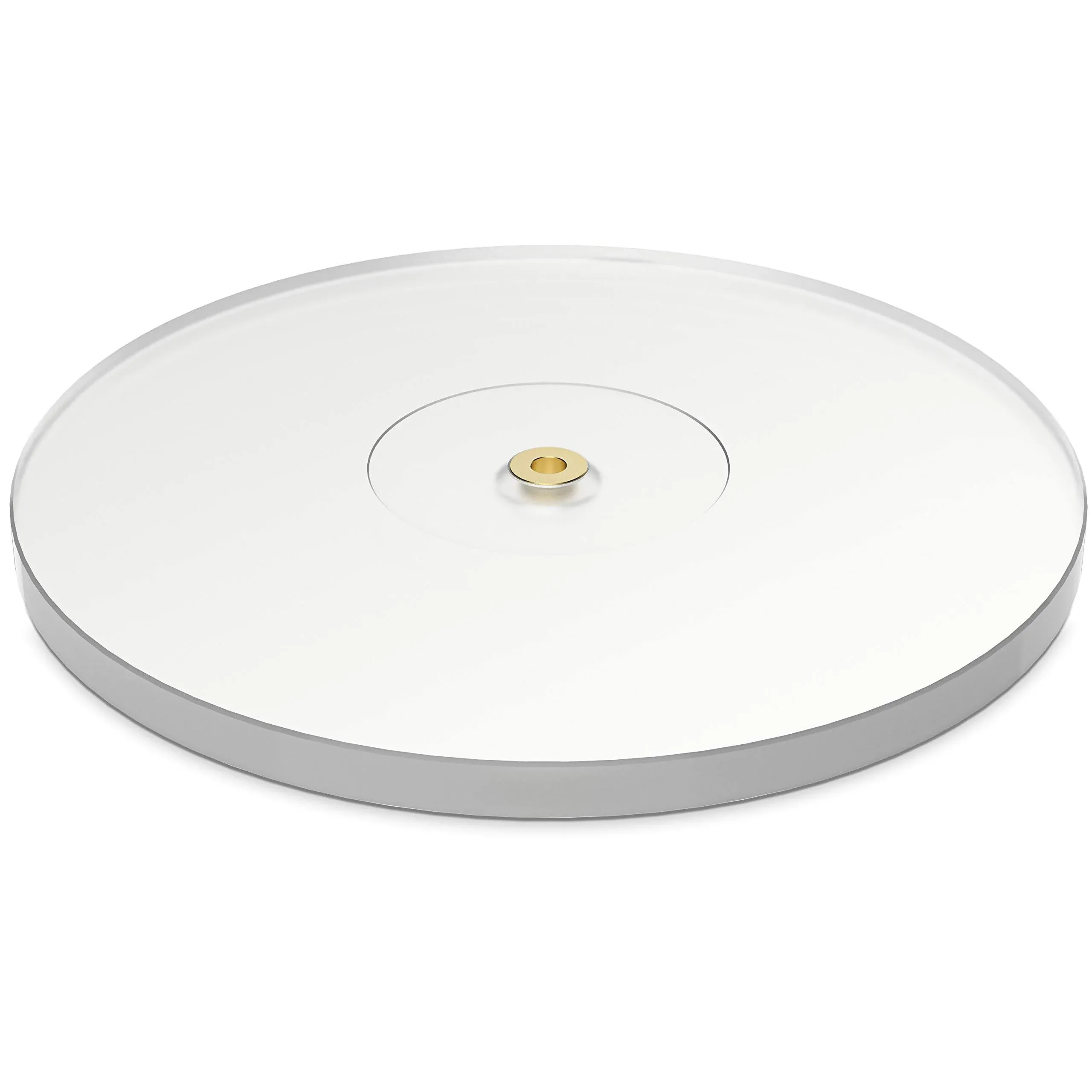 Fluance High Density Frosted Acrylic Platter for Fluance Reference Turntables ...