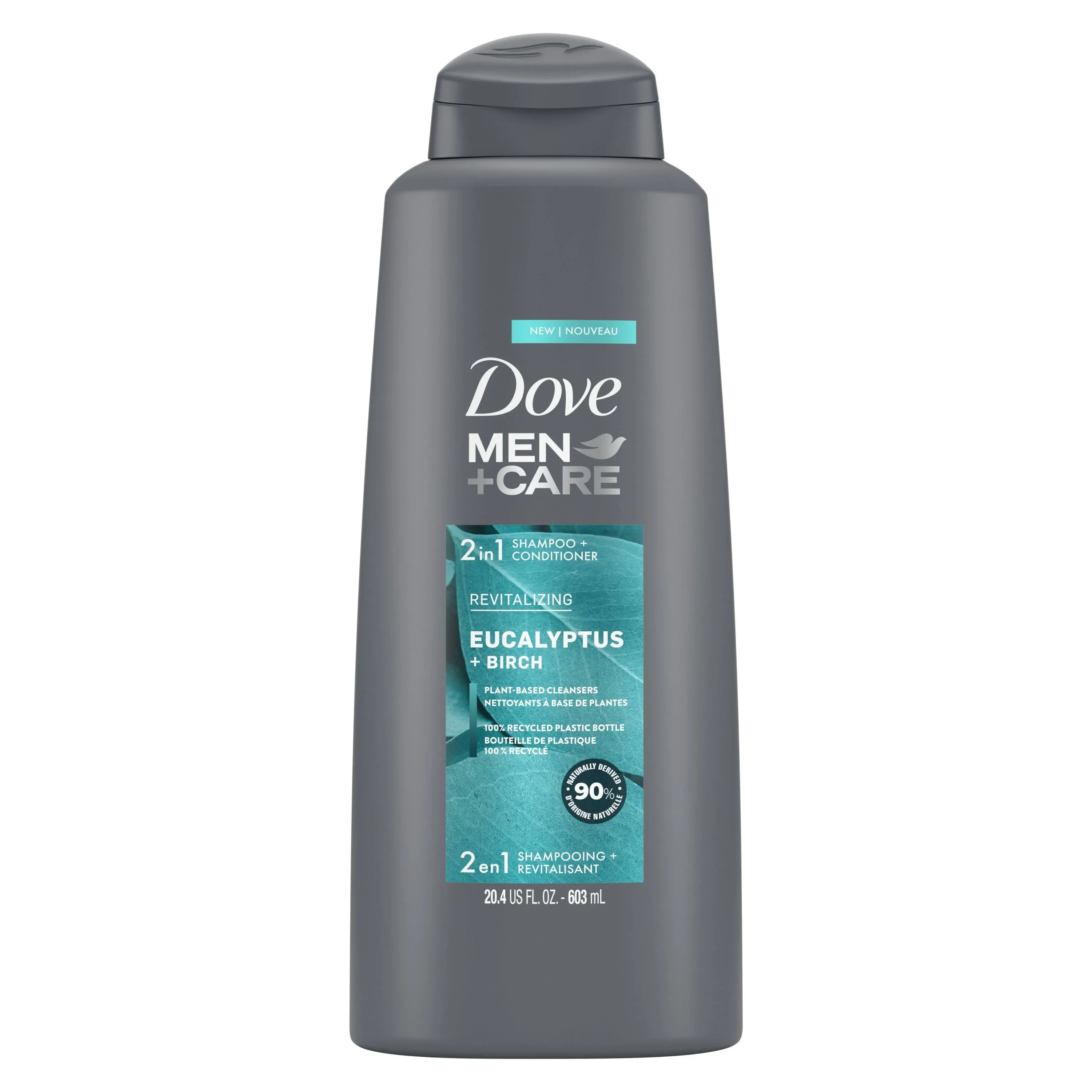 Dove 2 in 1 Shampoo and Conditioner Eucalyptus + Birch - 20.4 fl oz