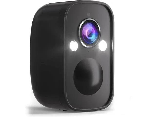 2.5K Ultra HD Cordless Security Camera: 130° FOV, Vibrant Full-Color Night Vision ...