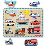 Melissa & Doug Vehicles Sound Puzzle