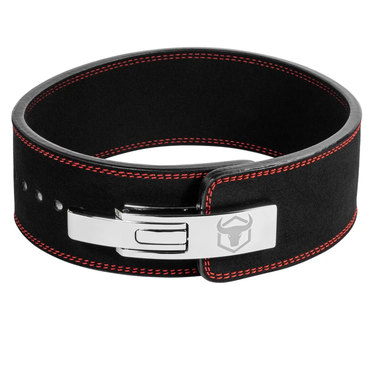 Iron Bull Strength Powerlifting Lever Belt - 10mm or 13mm Weight Lifting Belt ...