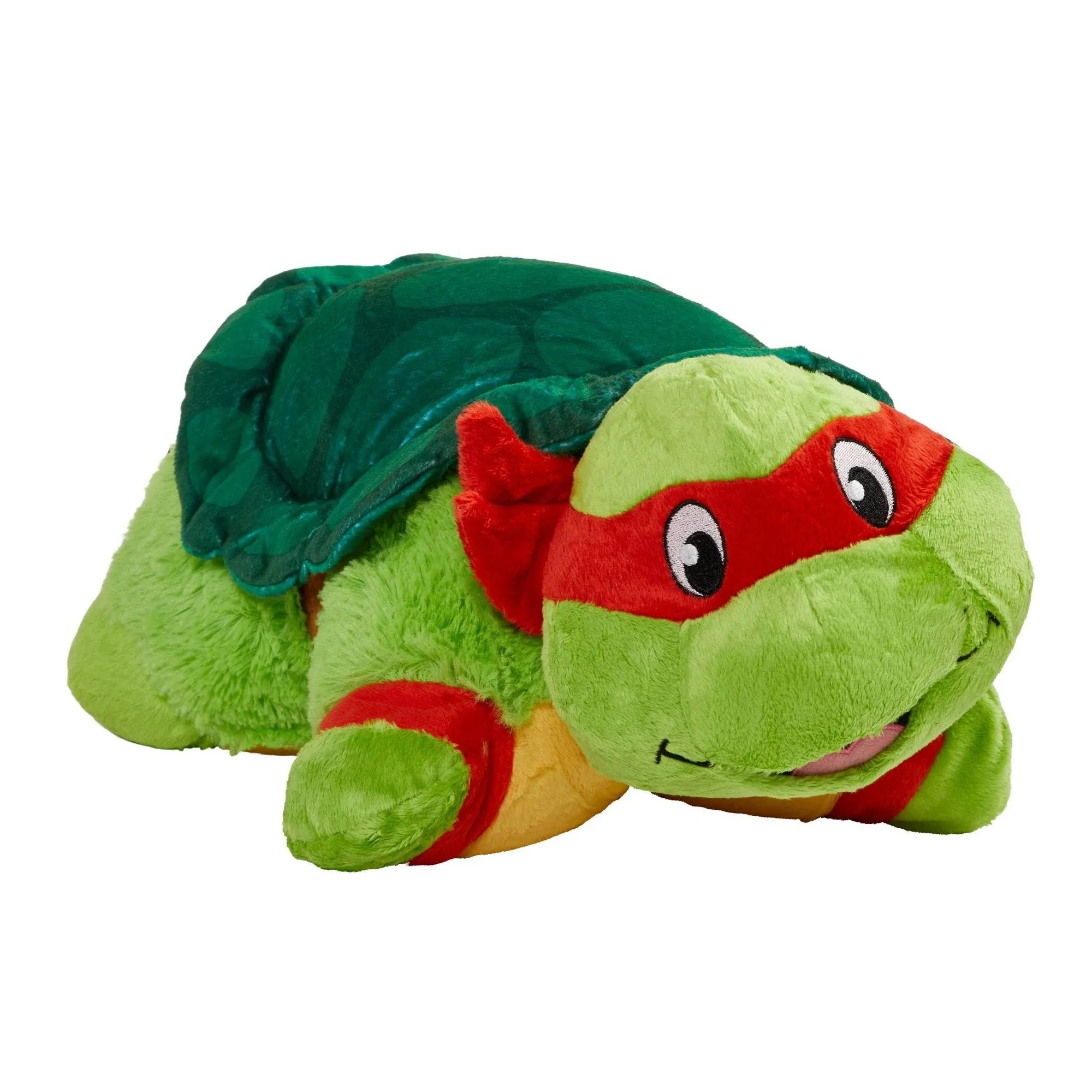 Pillow Pets Raphael Nickelodeon TMNT, 16" Teenage Mutant Ninja Turtles Stuffed Animal Plush Toy