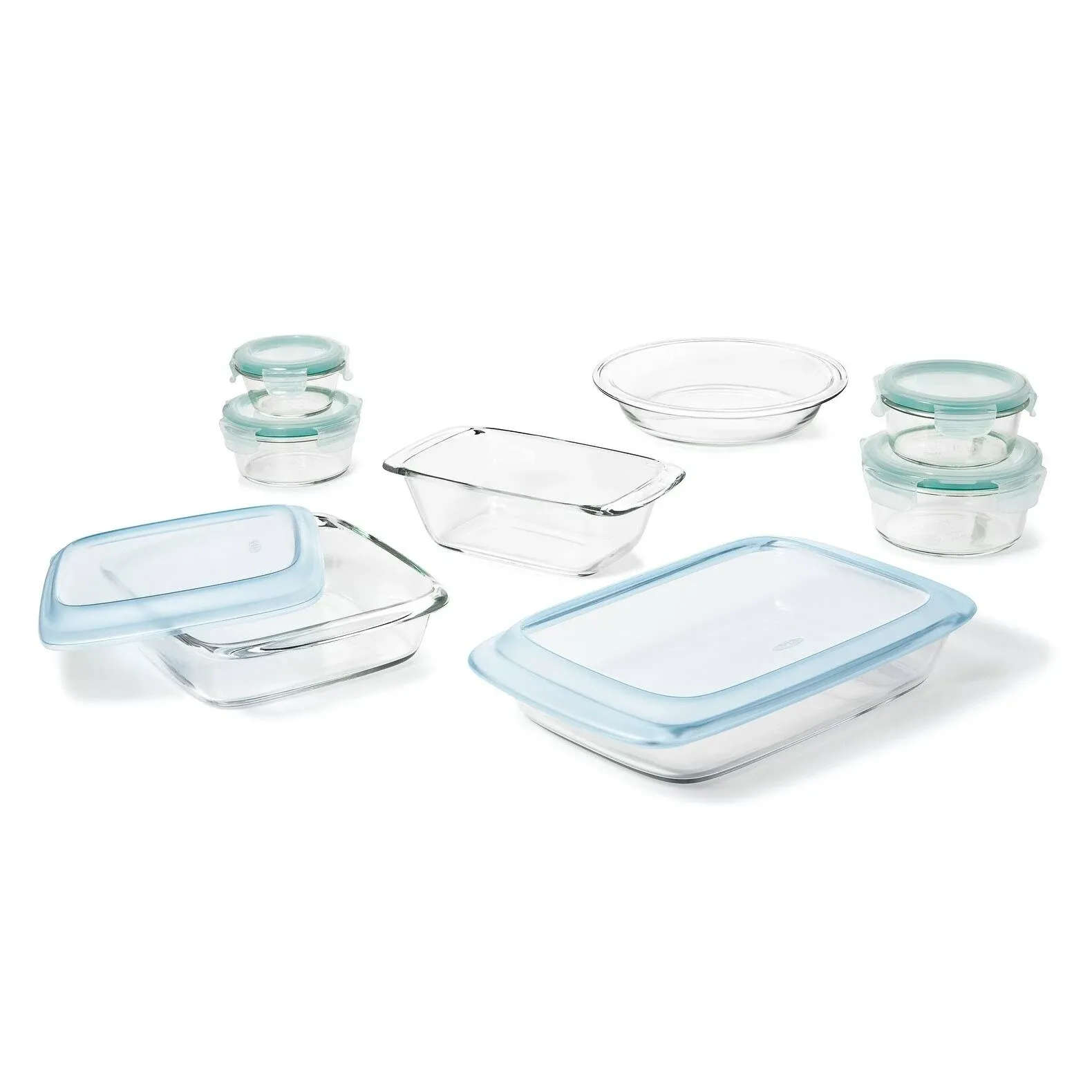 OXO Good Grips 14 Piece Glass Bake, Serve and Store Set