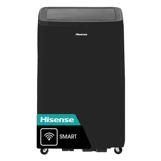 Hisense 3-in-1 Portable Smart Air Conditioner Wi-Fi 10,000-BTU 450-sq. ft. ConnectLife App, Remote control, Quiet operation 50 dB - AP1022CW1G (Renewed)