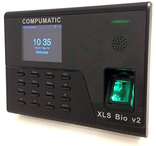 Compumatic XLS Bio V2 Biometric Fingerprint Time Clock System