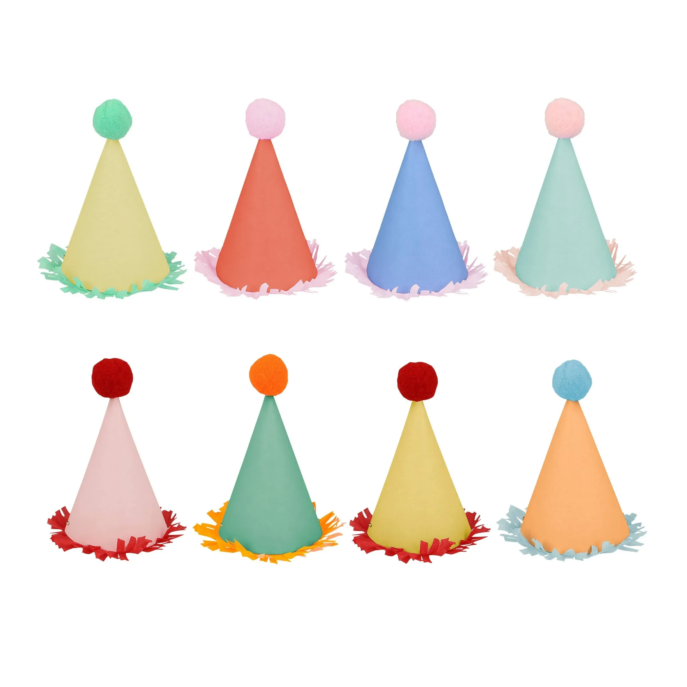 Mini Party Hats (x 8)