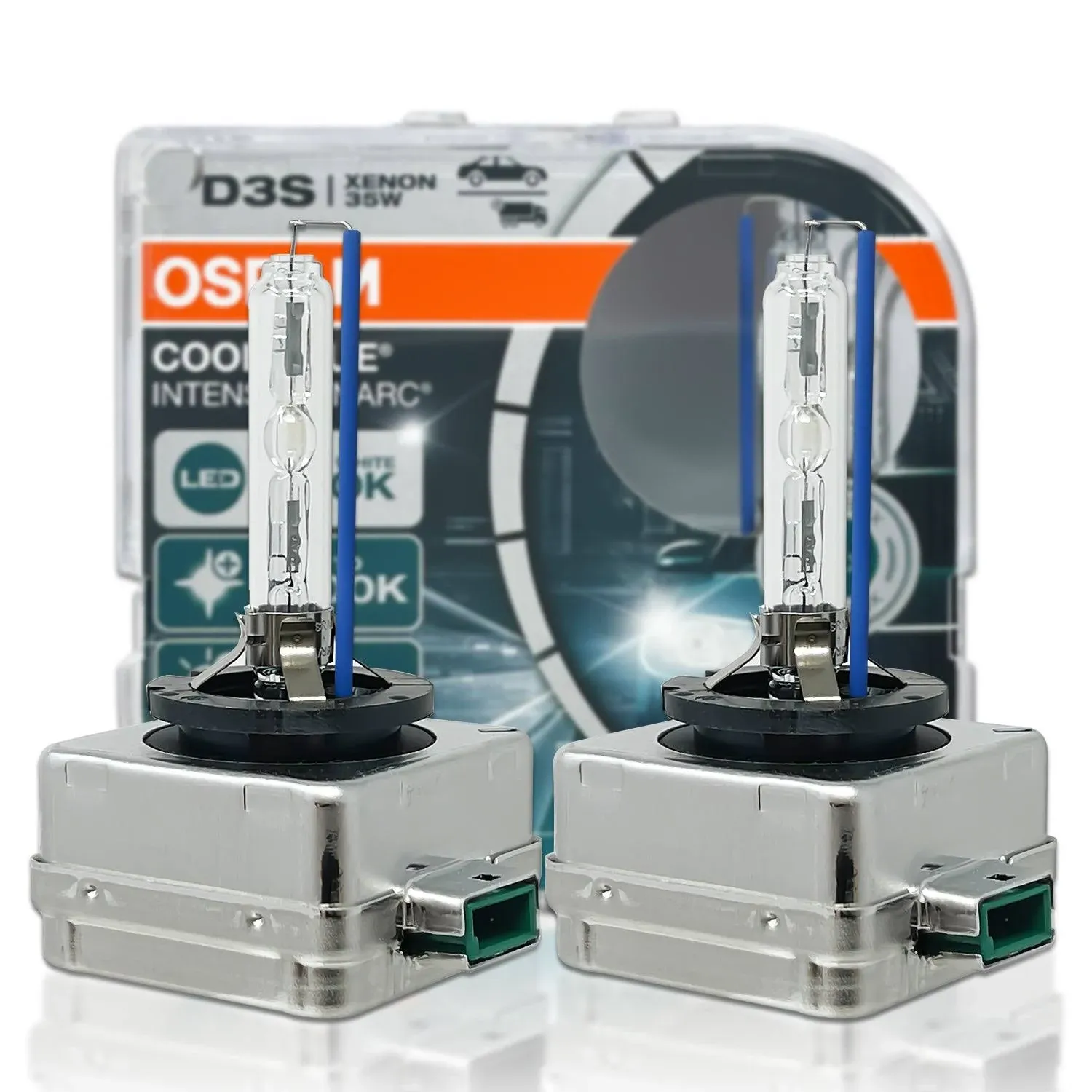 OSRAM XENARC D3S HID Xenon Headlight bulbs 66340 Pack of 2 by ALI