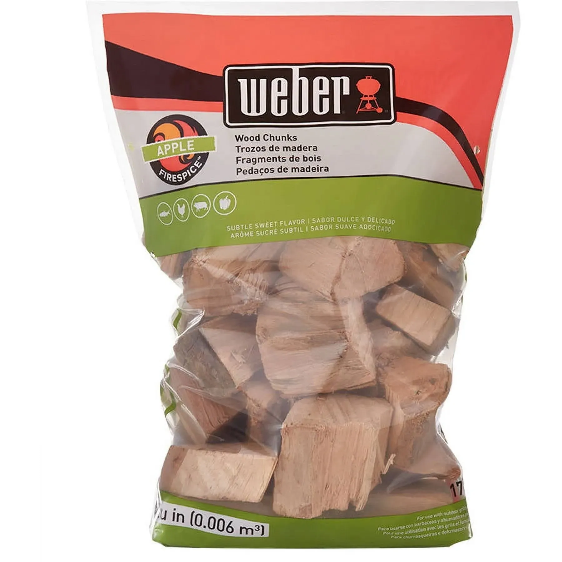 Weber Apple Wood Chunks