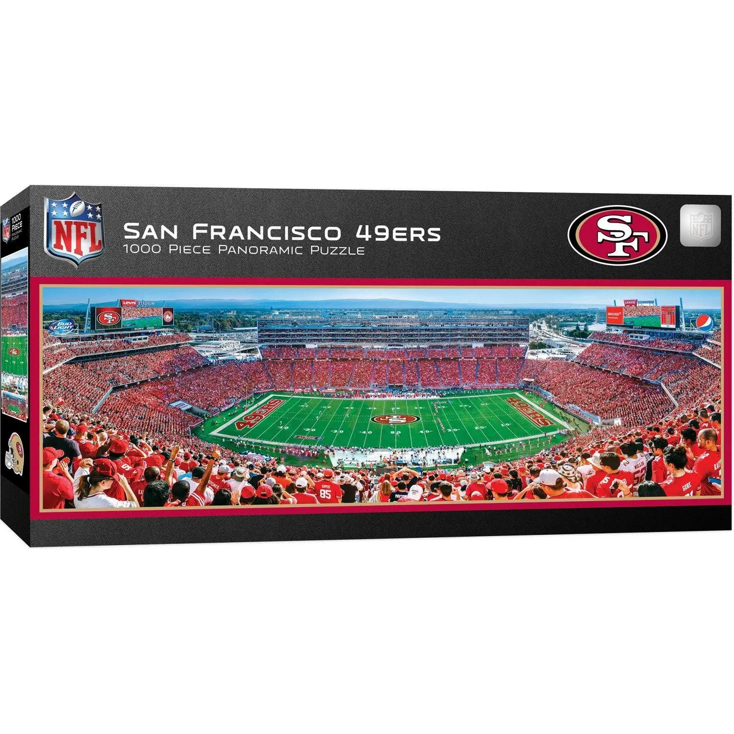 MasterPieces NFL Unisex Stadium Panoramic Jigsaw Puzzle, 1000-Piece