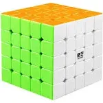 Coogam Qiyi 5x5 Speed Cube Stickerless Puzzle Toy