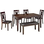 Signature Design by Ashley Bennox 6 Piece Dining Table Set