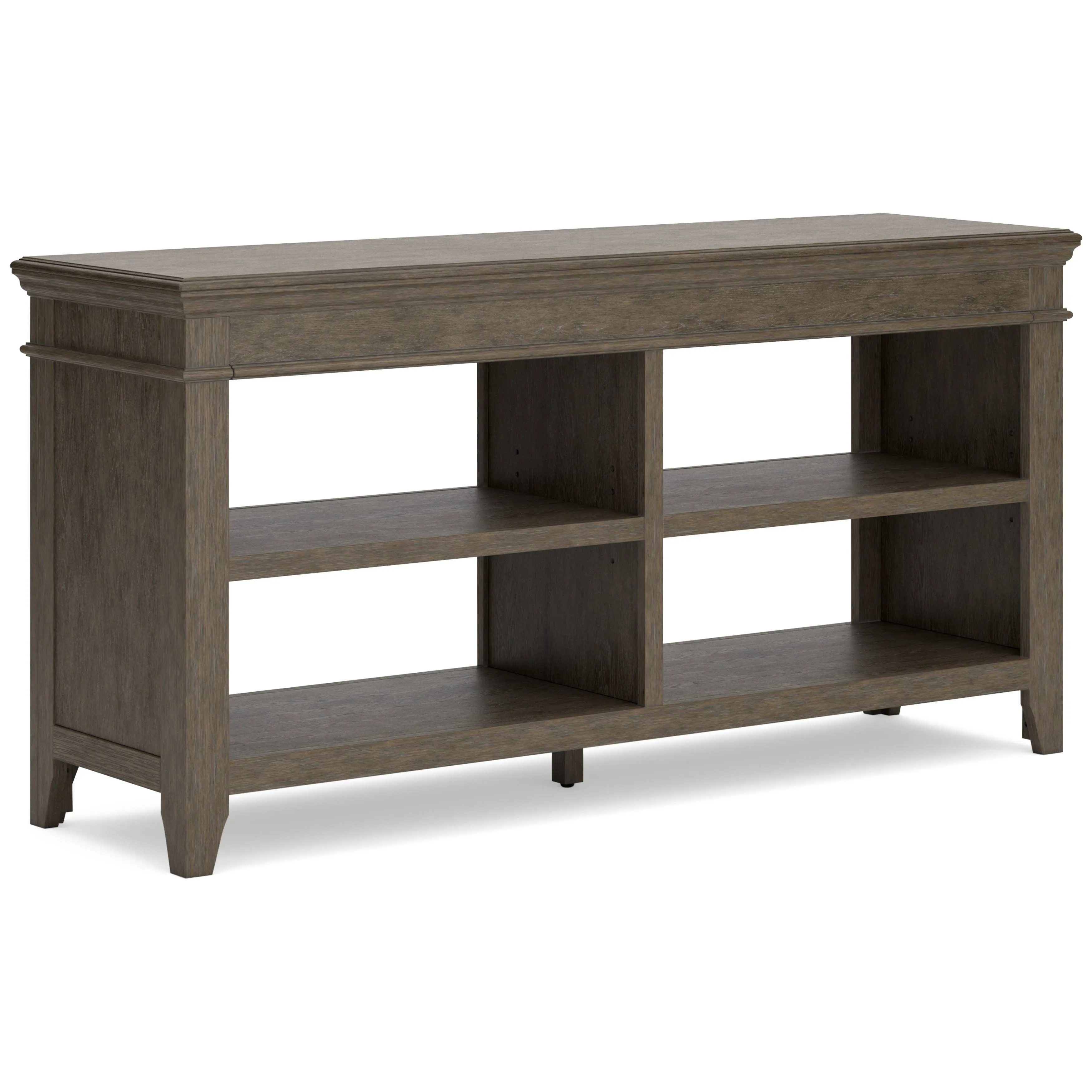 Janismore Weathered Gray Credenza