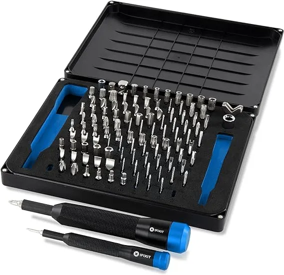 iFixit Manta Bit Set 112 Bit Smartphone Computer &amp; Tablet Repair Kit IF145-392-1