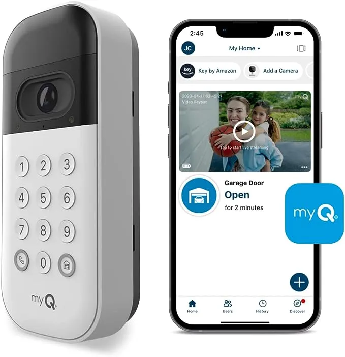 Chamberlain MyQ Smart Garage Video Keypad