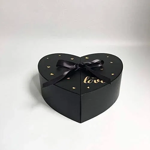 Premium Quality Heart Shape Flower Box, Floral Gift Box, for Luxury Arrangements