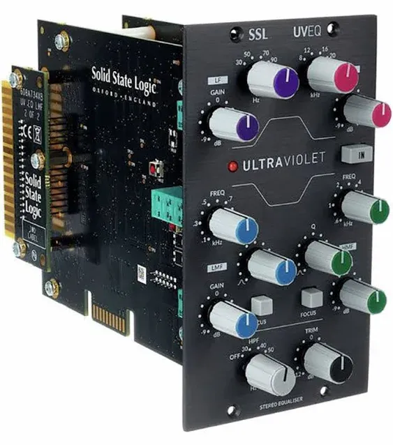 SSL UltraViolet Stereo EQ - 500 Series PRO AUDIO - NEW - PERFECT CIRCUIT