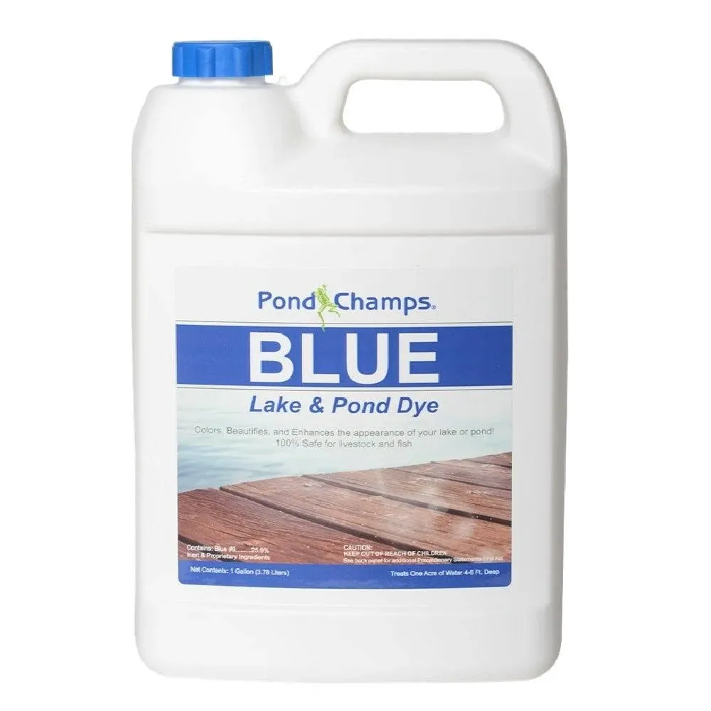 Pond Champs 11400 Aqua Blue Pond Dye, Turquoise