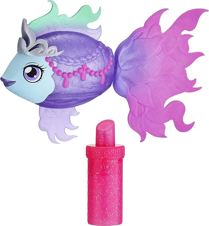 Little Live Pets - Lil' Dippers: Princessa | Interactive Toy Fish, Magically Comes Alive in Water, Feed and Swims Like A Real Fish, Multicolor, Princessa Season 3