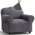 Stretch Armchair Slipcover Italian Style & Premium Quality Mille Righe Collection PAULATO by GA.I.CO. Upholstery