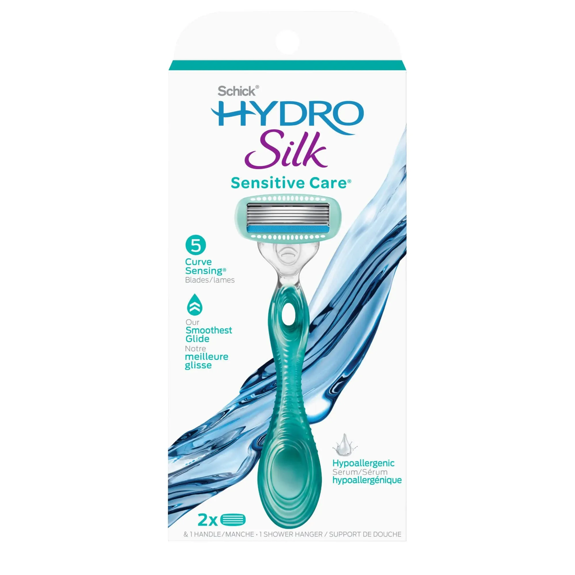 Schick Hydro Silk for Women Razor, 1 Each (Pack of 4)