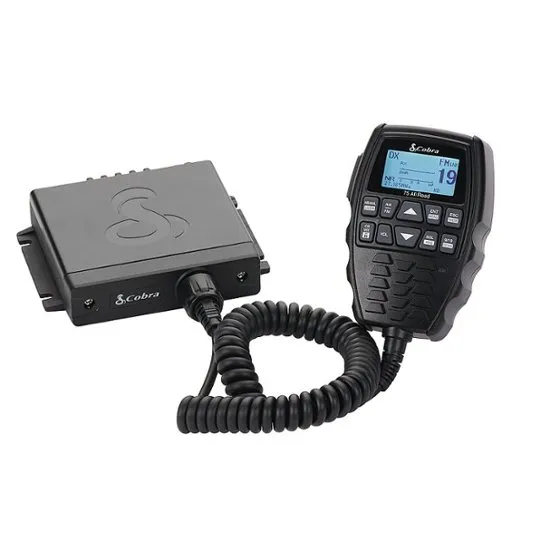 Cobra 75 All Road Wireless CB Radio - Dual-Mode AM/FM, Full 40 Channels, Bluetooth Connectivity, Digital Noise Cancellation, Waterproof, Instant Channel 9, 4-Watt Output, Easy to Operate, Black