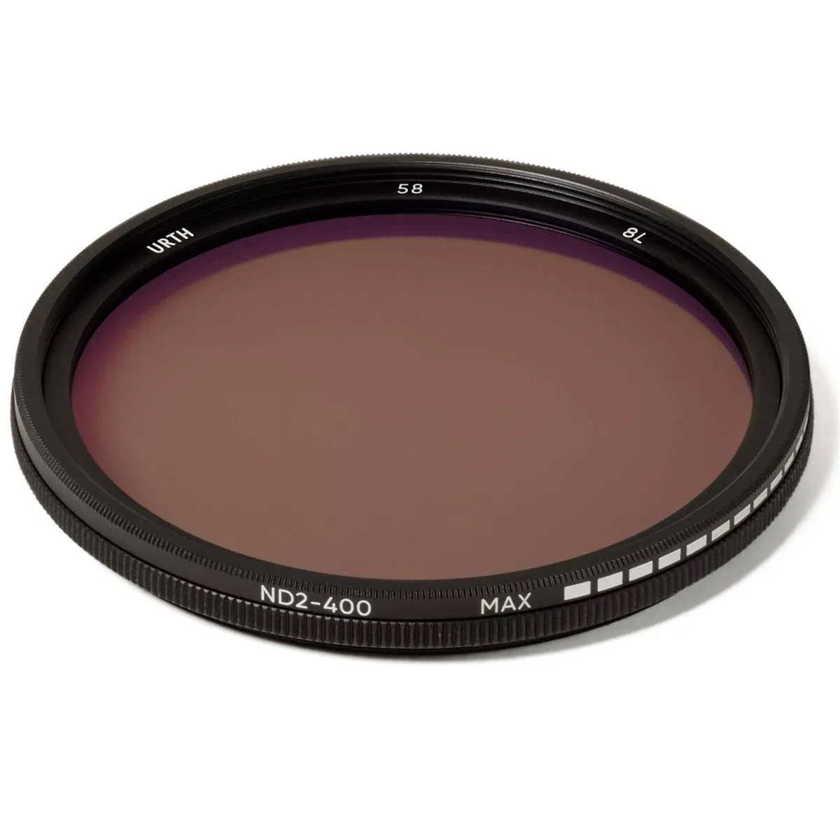 Urth ND2-400 (1-8.6 Stop) Variable ND Lens Filter (58mm)