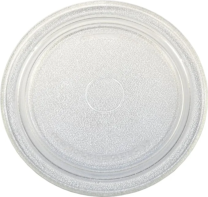 HQRP 10-3/4 inch Glass Turntable Tray fits Sharp A034 NTNT-A034WRE NTNT-A011WRE0 NTNT-A034WRE0 NTNT-A011WRF0 NTNT-A034WRF0 NTNT-A130WREZ 504316 501560 MOS0649 R2A54 R2S56 Microwave Cooking Plate 270mm