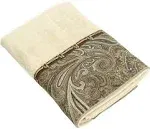 Avanti Bradford Decorative Bath Towels in Linen NEW