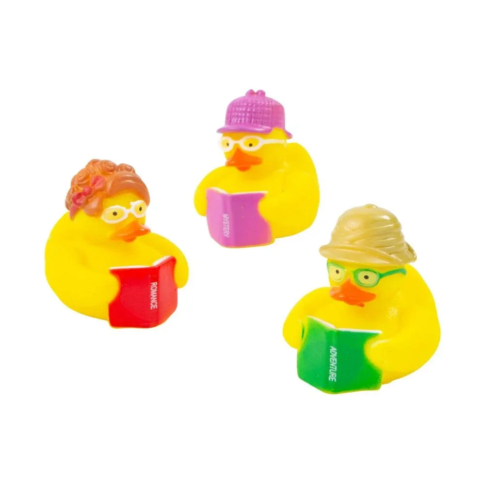 Reading Rubber Duckies - 12 Pieces