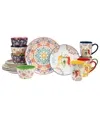 Certified International Sweet and Spicy 16-Piece Dinnerware Set