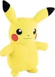 2023 Pikachu Corduroy Plush Licensed Authentic Pokemon Select New,  10&#034;