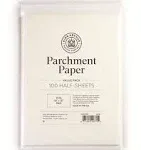 Half-Sheet Baking Parchment Paper 100 Pack