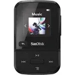 SanDisk 16GB Clip Sport Go MP3 Player, Red - LED Screen and FM Radio - SDMX30-016G-G46R (Renewed)