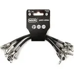 MXR 3PDCP06 Cable - Patch Cable 6 Inch - 3 Pack,Black