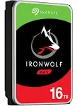 Seagate IronWolf 16TB NAS Internal Hard Drive HDD – CMR 3.5 Inch SATA 6GB/S 7200 RPM 256MB Cache for Raid Network Attached Storage, with Rescue Service (ST16000VN001)